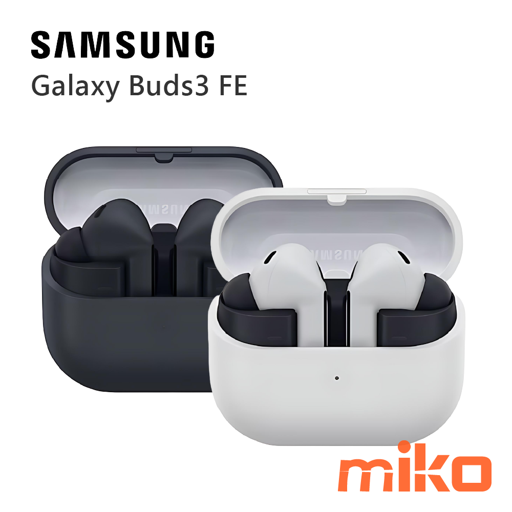 Samsung Galaxy Buds3 FE 是一款時尚的耳機，採用動態燈效設計、Galaxy AI 翻譯器、內建Google Gemini、ANC、360 Audio 等功能